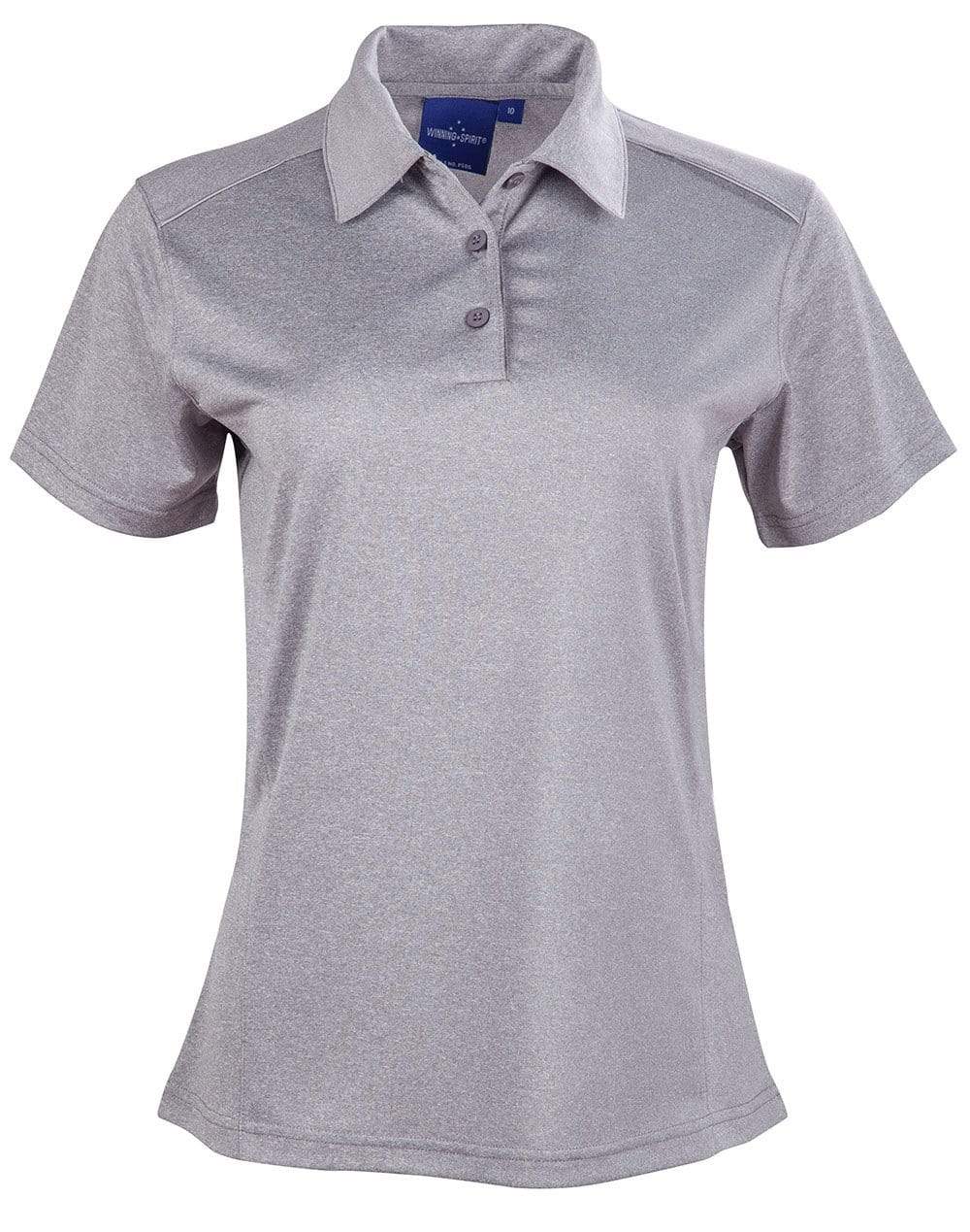 Winning Spirit PS86 HARLAND POLO Ladies Casual Wear Winning Spirit SILVER GREY 6